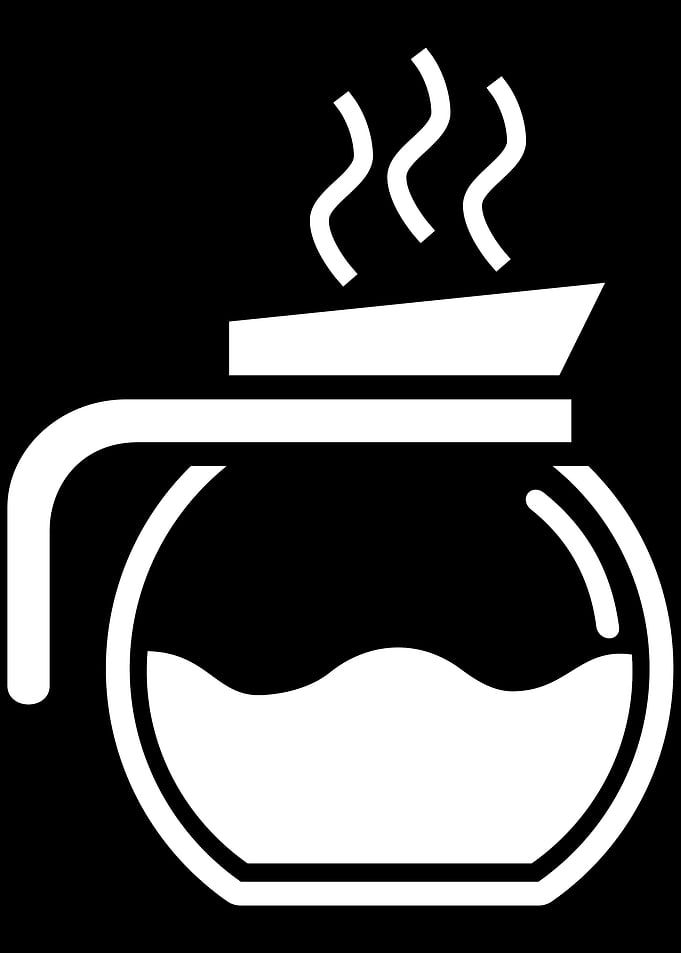 Coffee machine pot