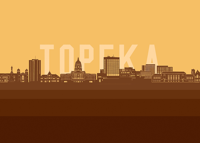 topeka skyline retro 2