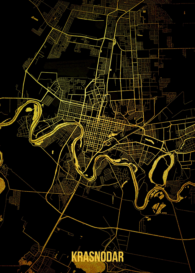 Krasnodar gold map