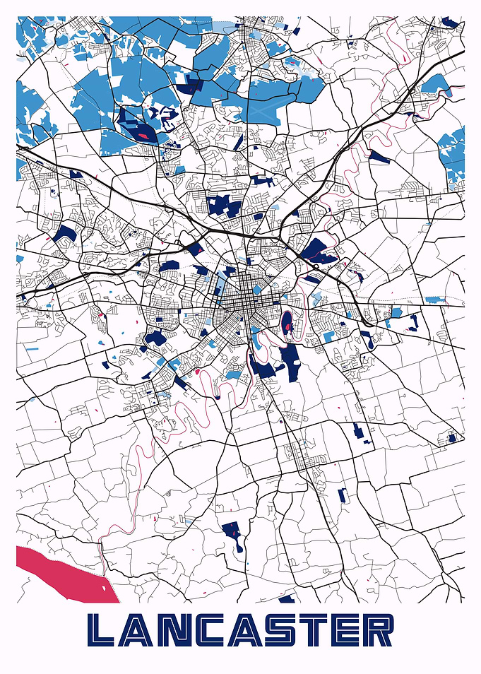 Lancaster MilkTea Map