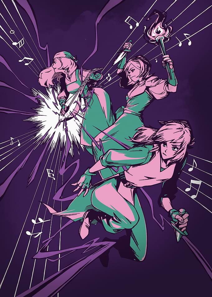 NecroDancer Action