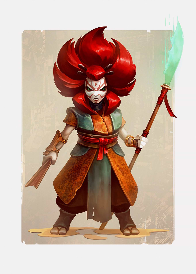 Kabuki warrior
