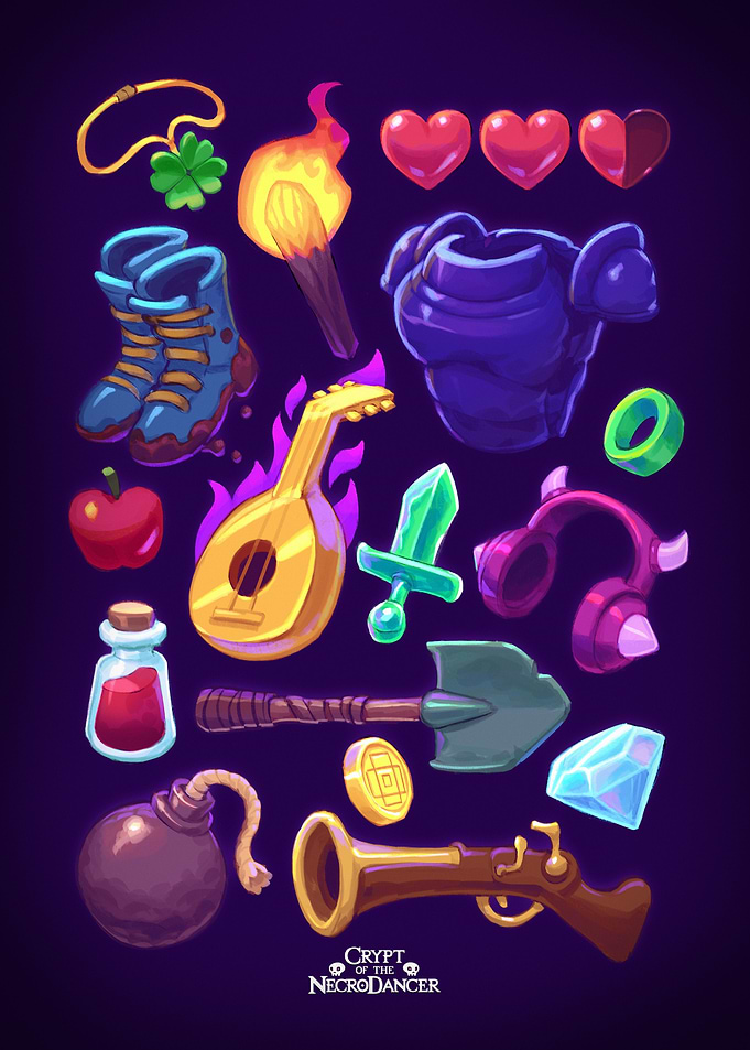 NecroDancer Artefacts