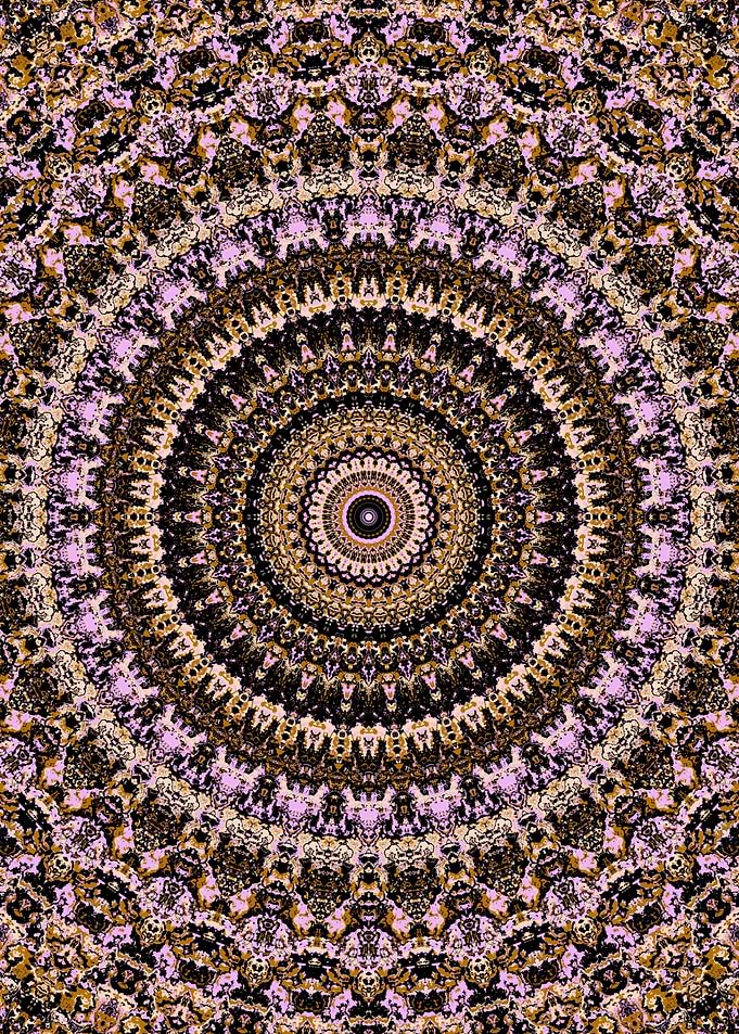 Groovy Intricate Mandala