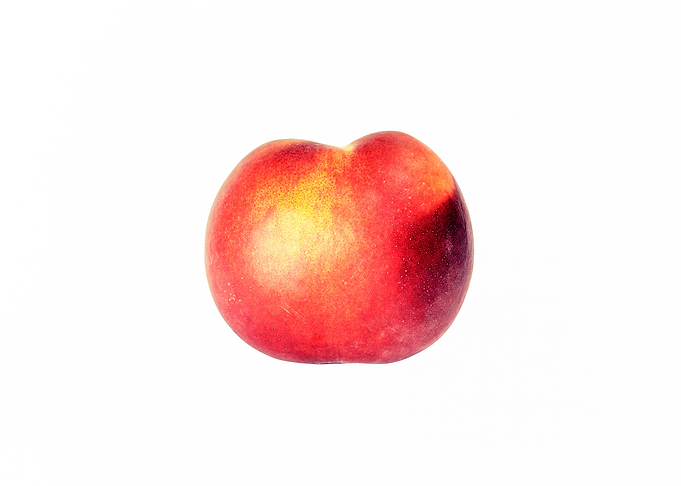 Peach juicy intense isolat