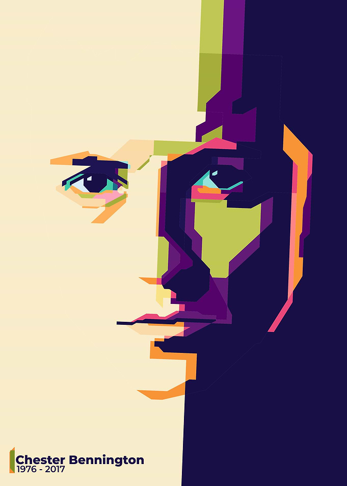 Chesterbe in Pop art
