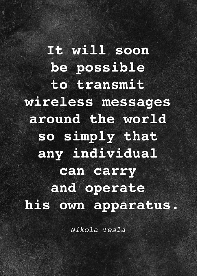 Nikola Tesla Quote D009