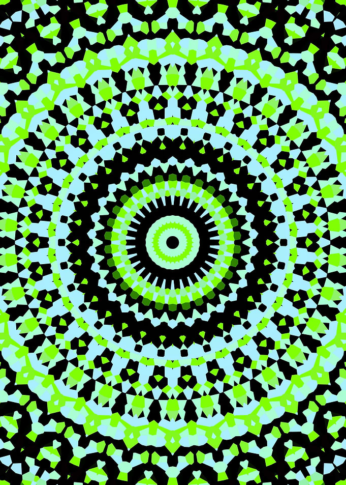 Intricate Hippie Mandala