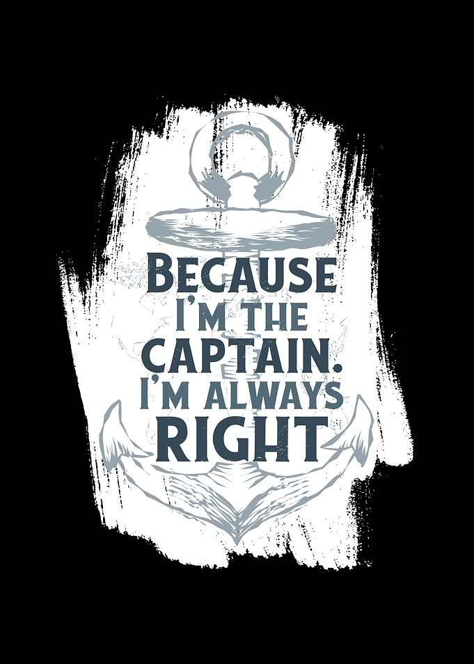 CAPTAIN ANCHOR QUOTE