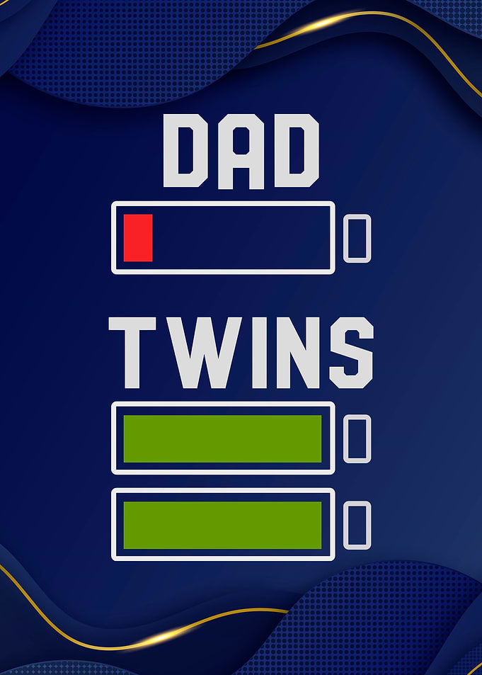 Dad and Twins