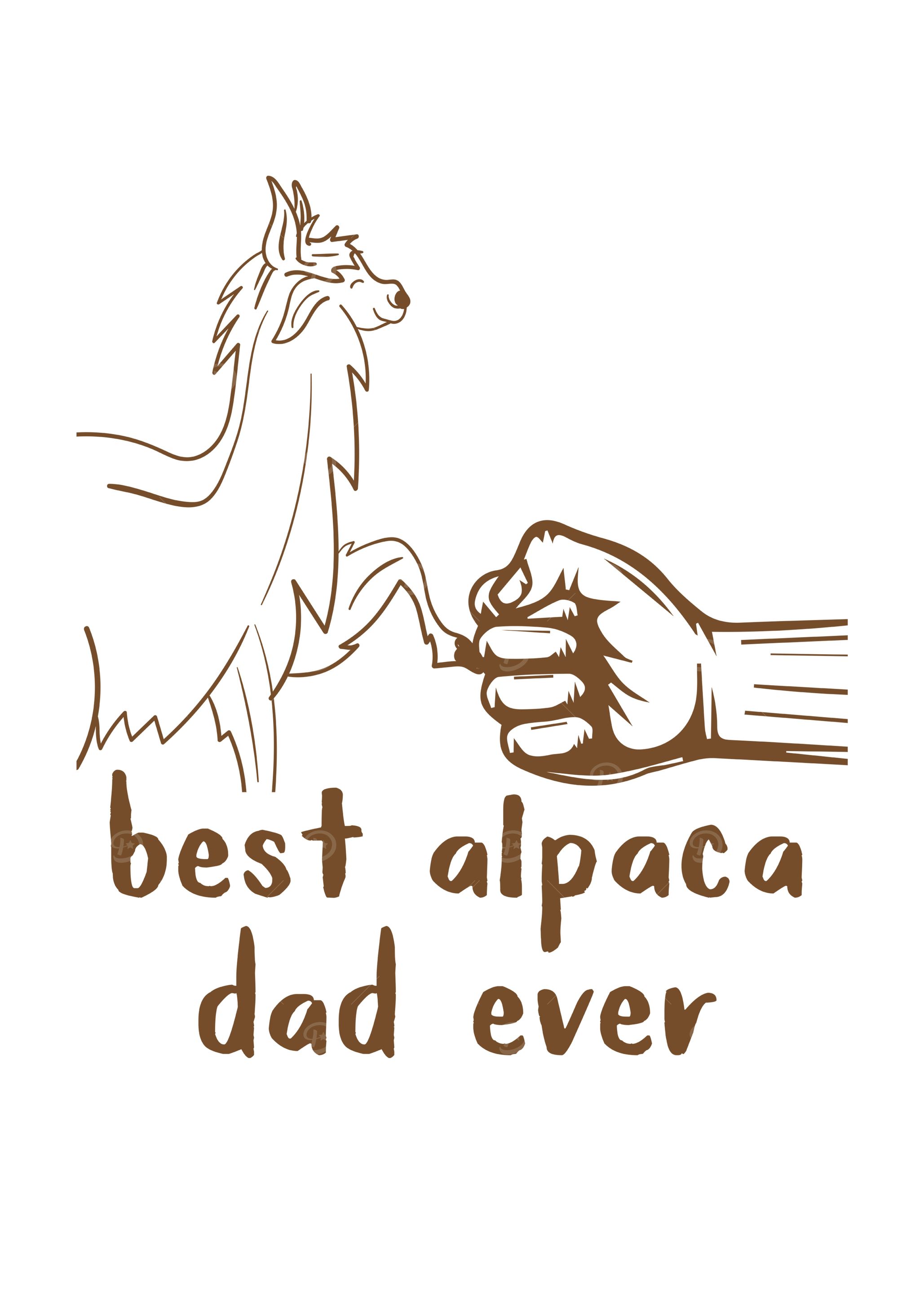 Best Alpaca Dad ever