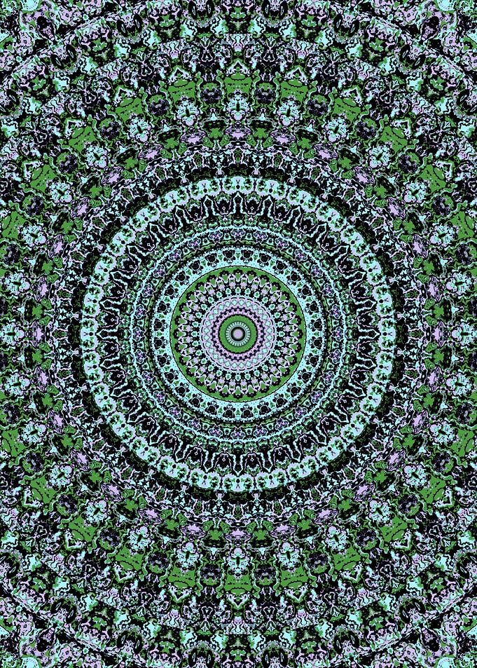 Trippy Ornate Mandala