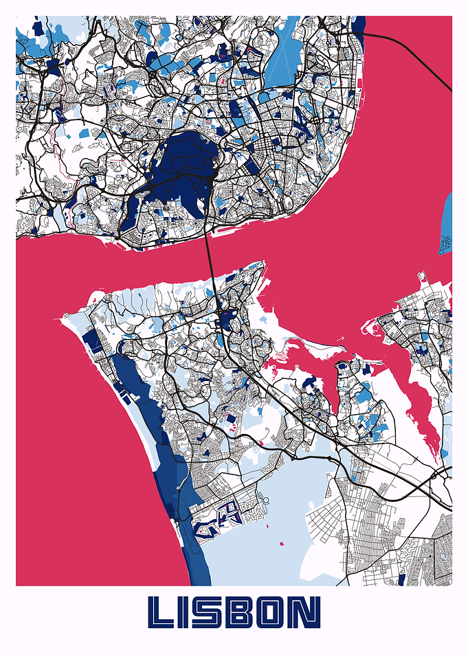 Lisbon MilkTea Map