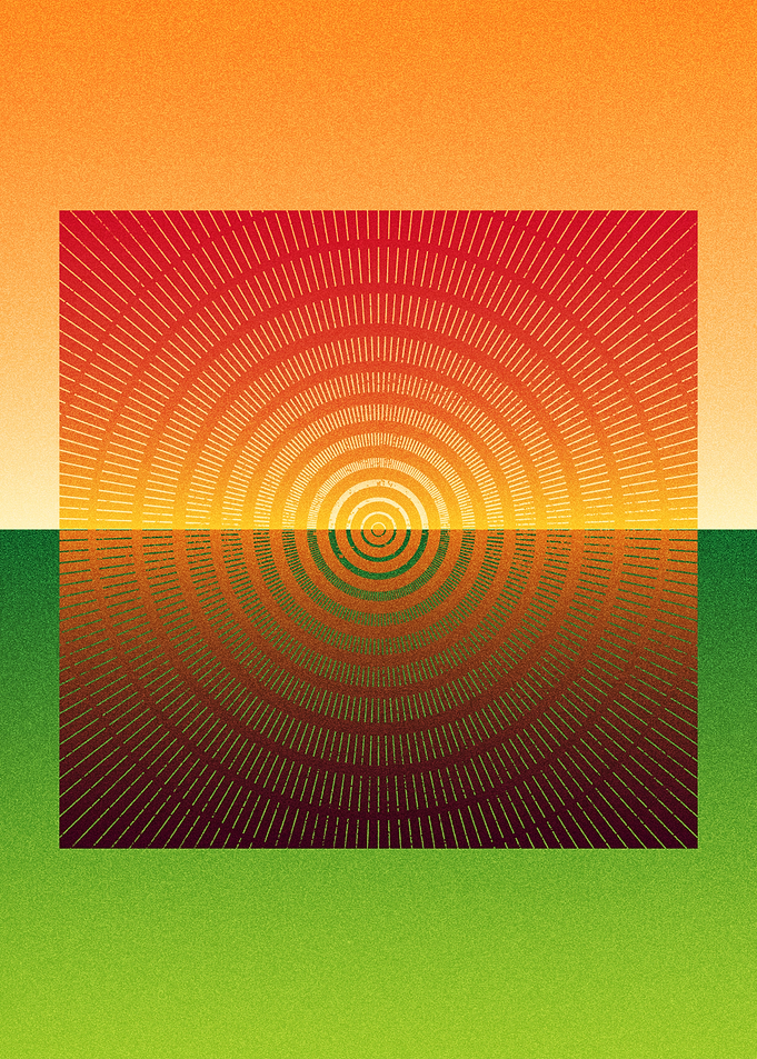 Geometric Opart Panturgy
