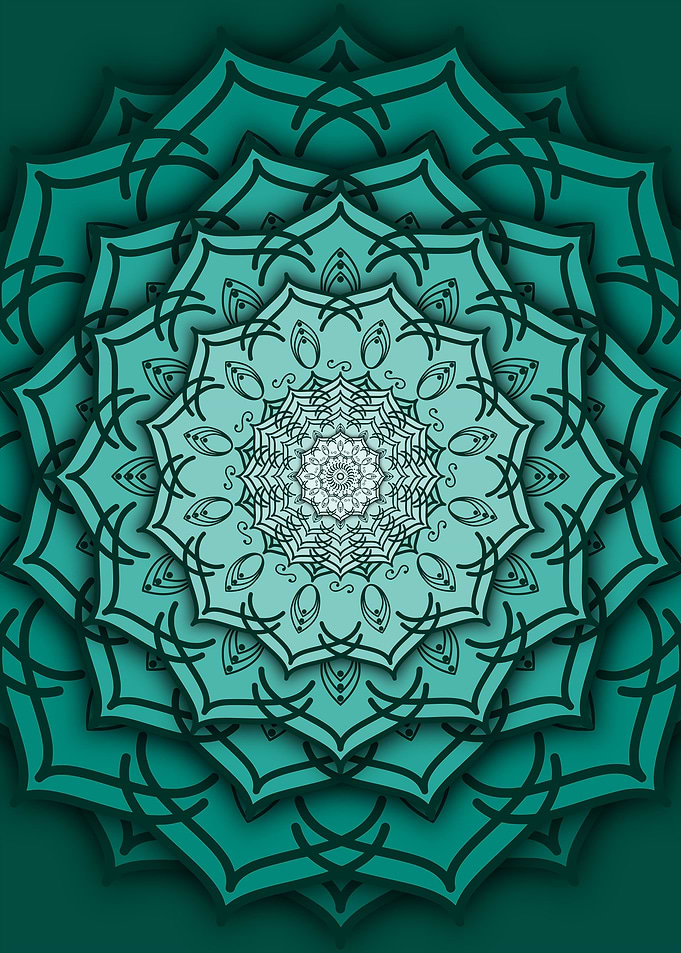 green mandala