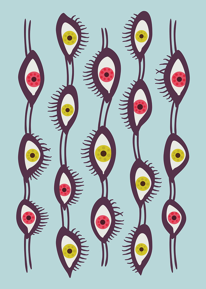 Psychedelic Mystical Eyes