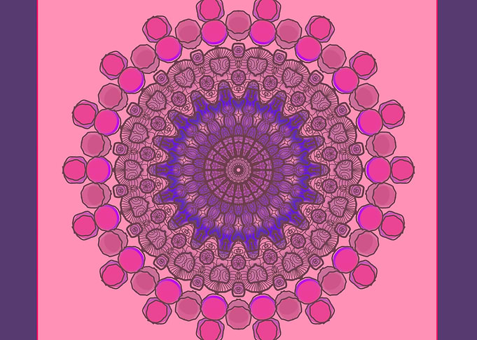 Pink Sun Shining Love