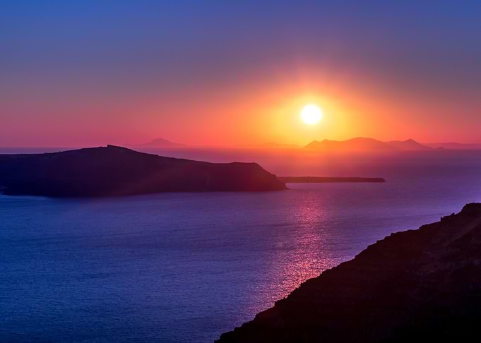 Santorini sunset