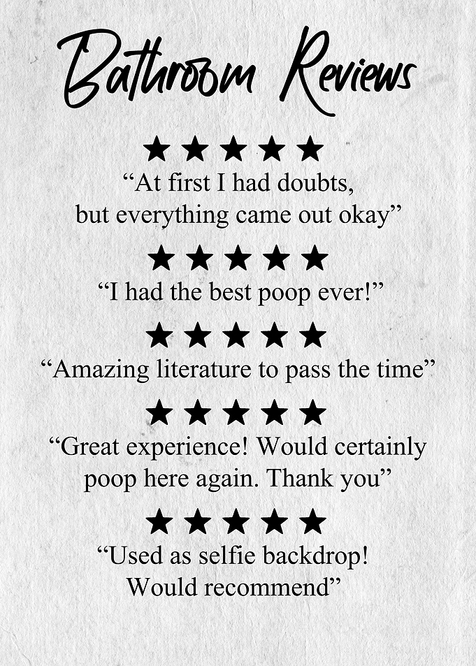 Bathroom reviews