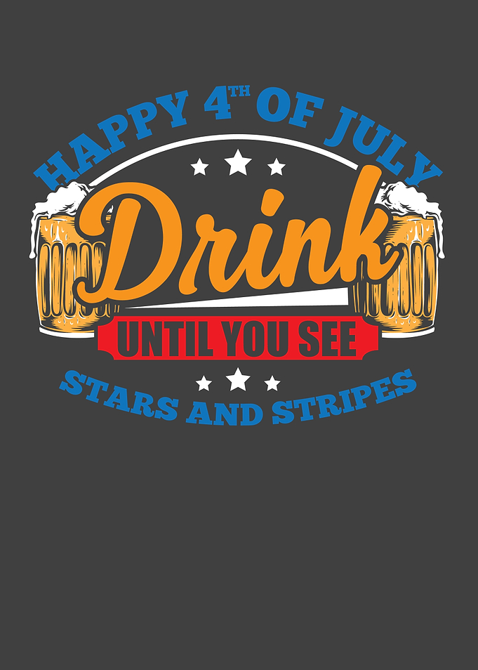 Happy 4th of July drink