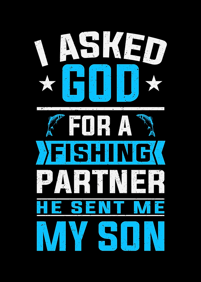 Father and Son Fishing