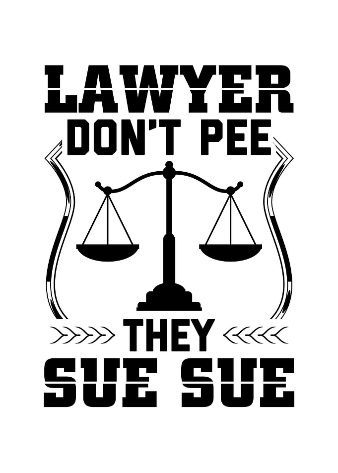 Lawyer Saying Law Gift