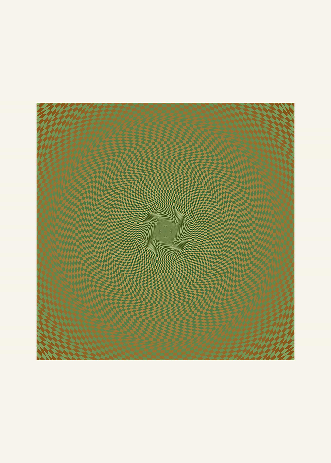 Geometric Opart Prairie