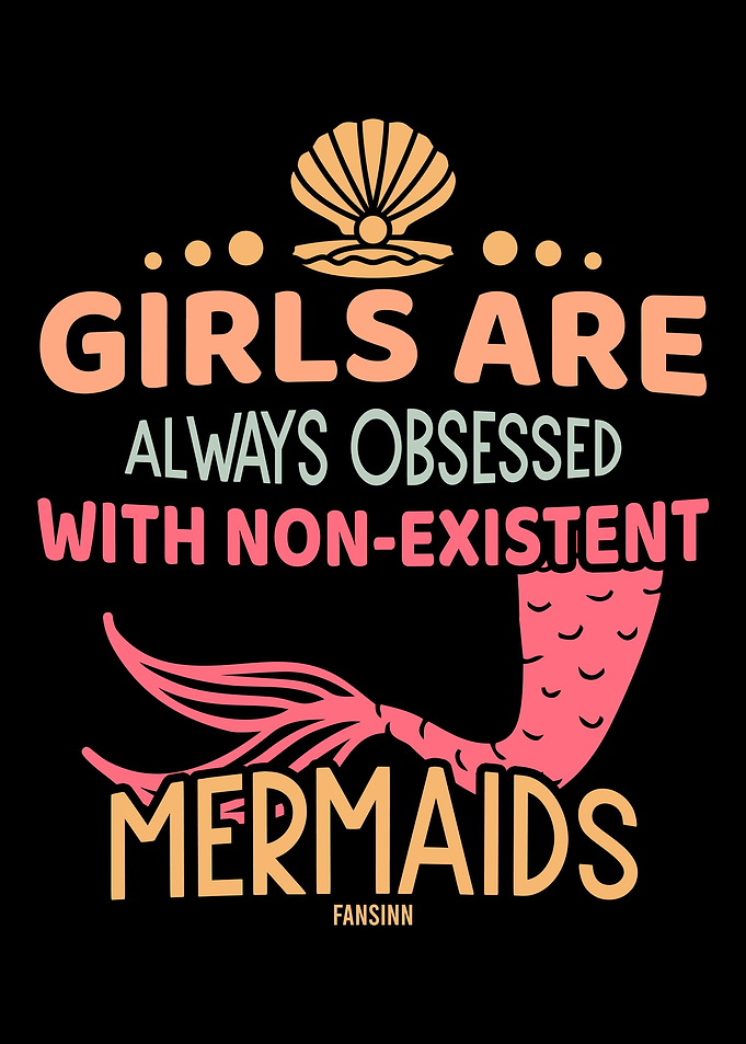Mussel sea creatures merma