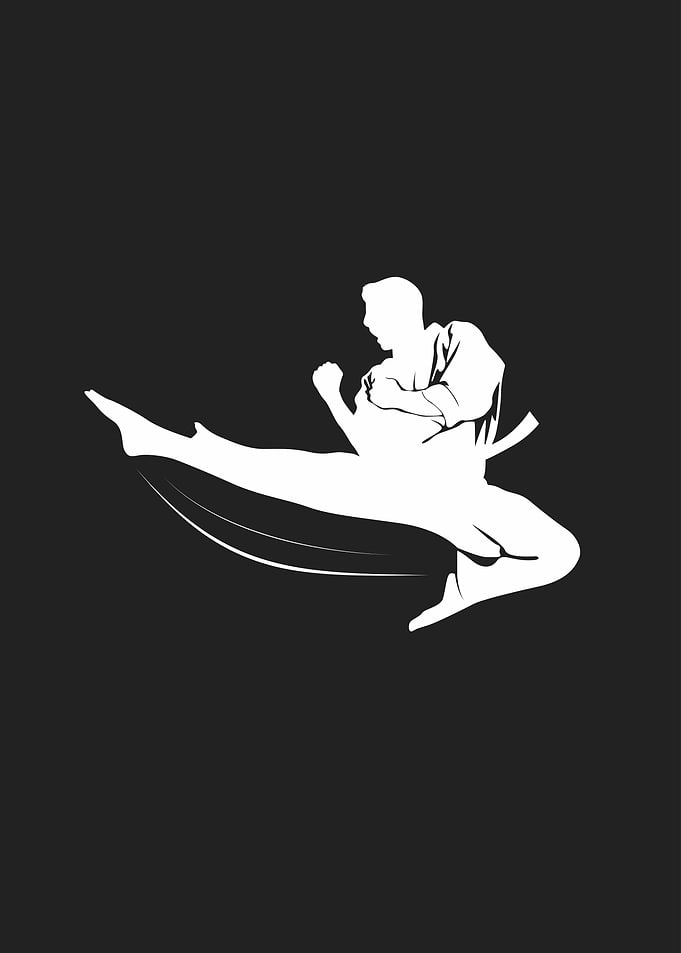 man in martial art
