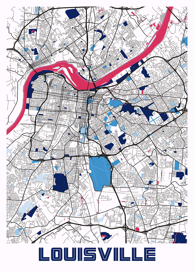 Louisville MilkTea Map