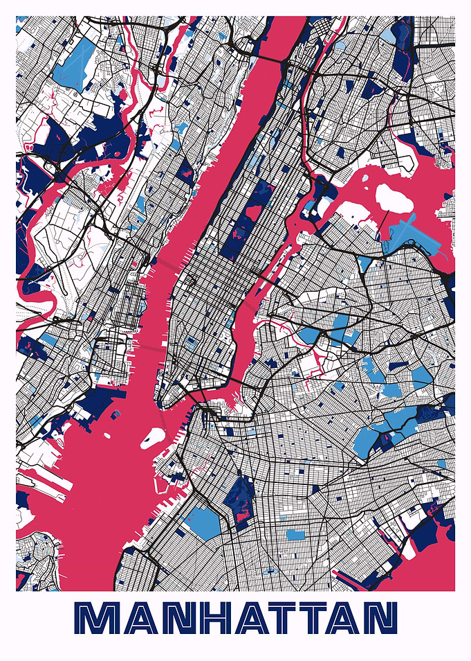 Manhattan MilkTea Map