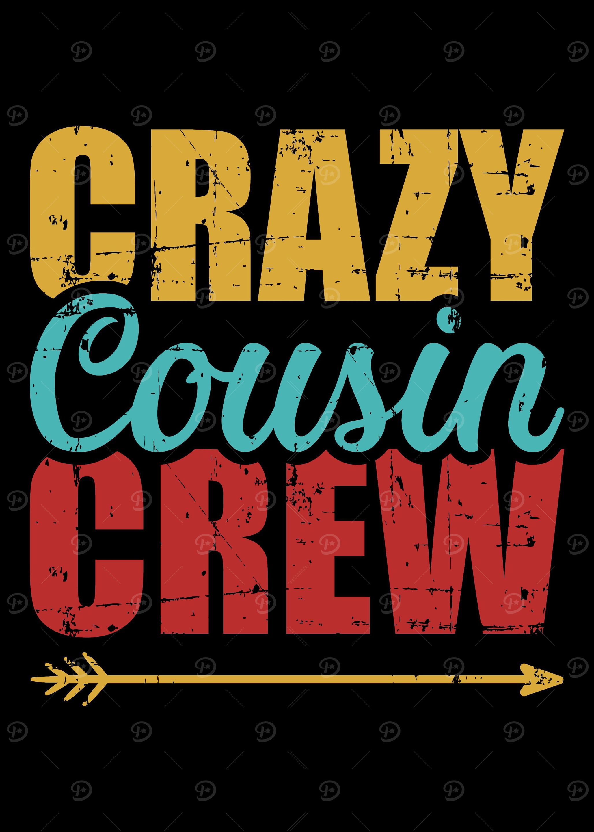 Crazy cousin crew vintage