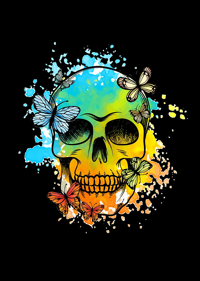 Skull Butterflies