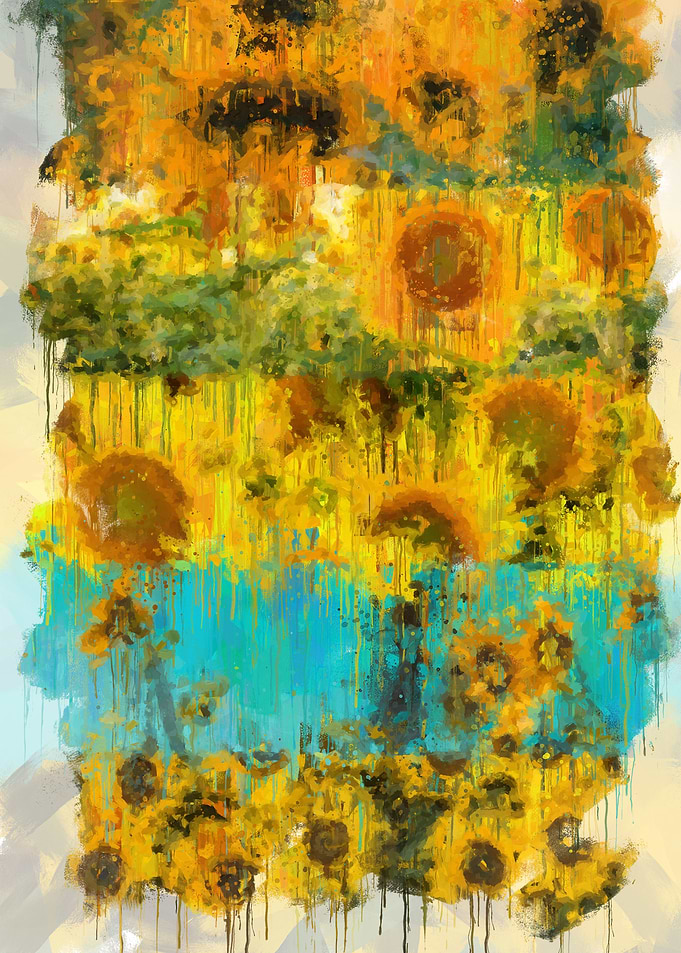 Sunflower Painting