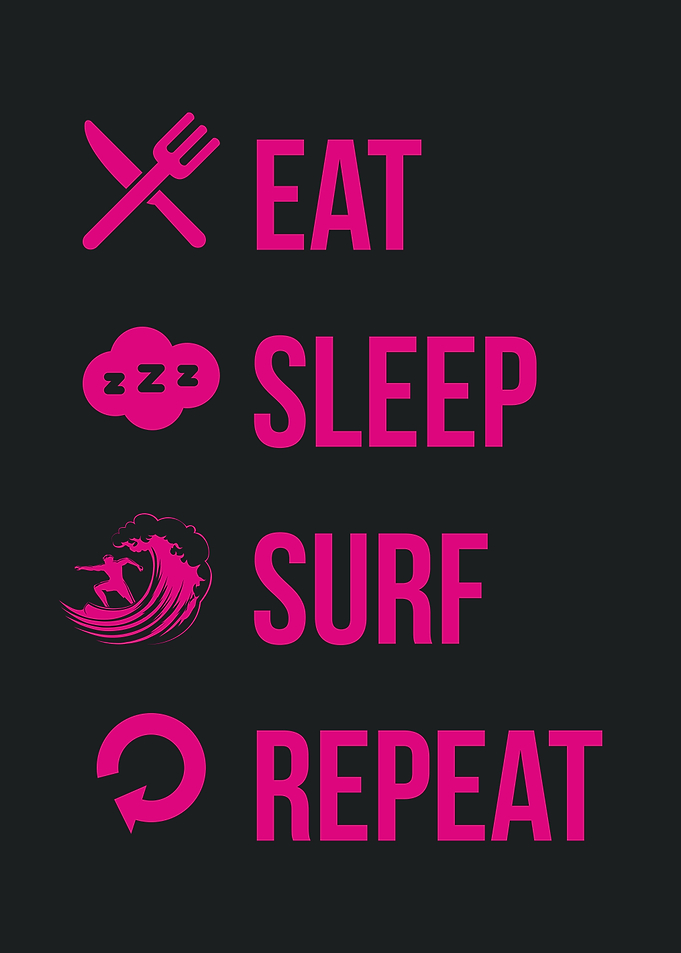 eat sleep surf repeat
