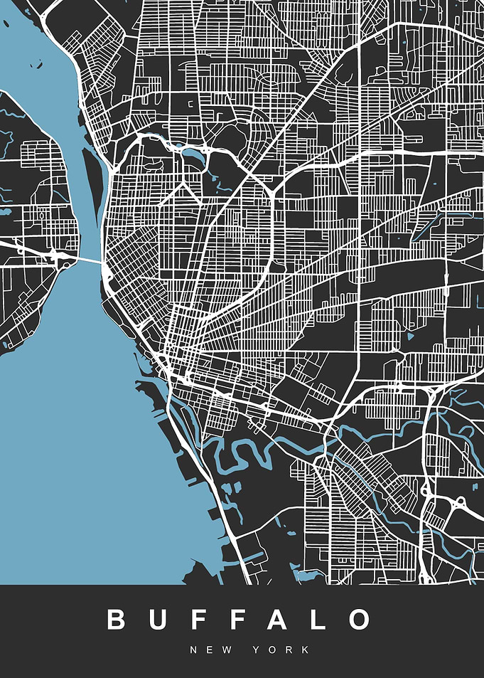 BUFFALO City Map US