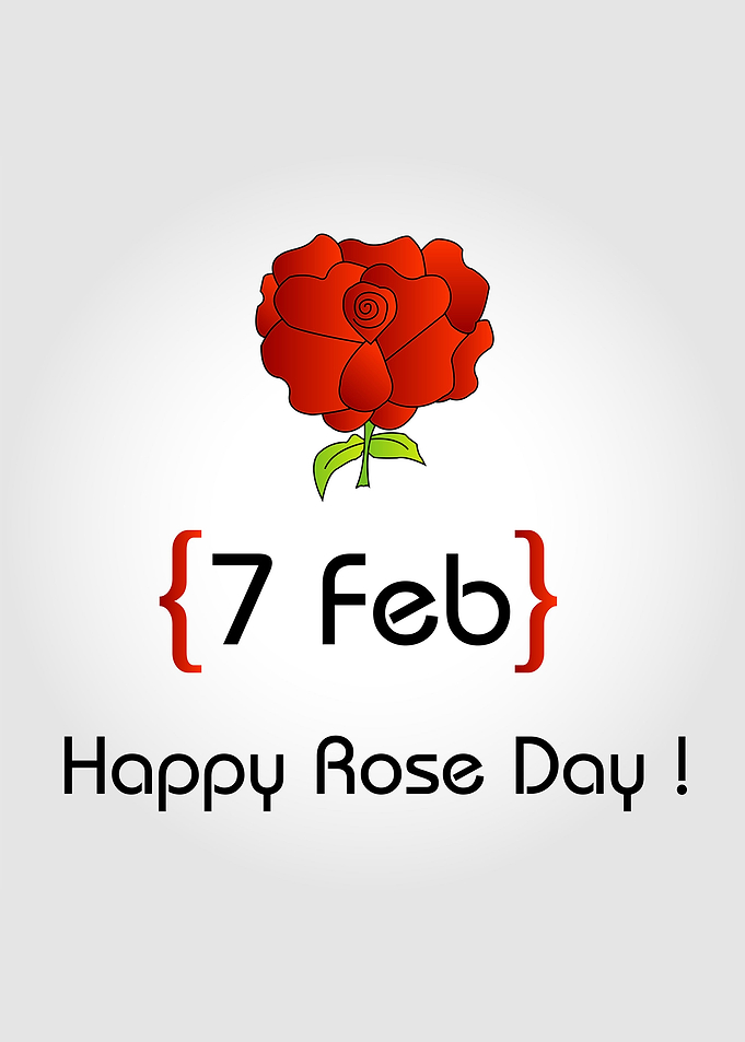 Happy Rose day 7th Feb