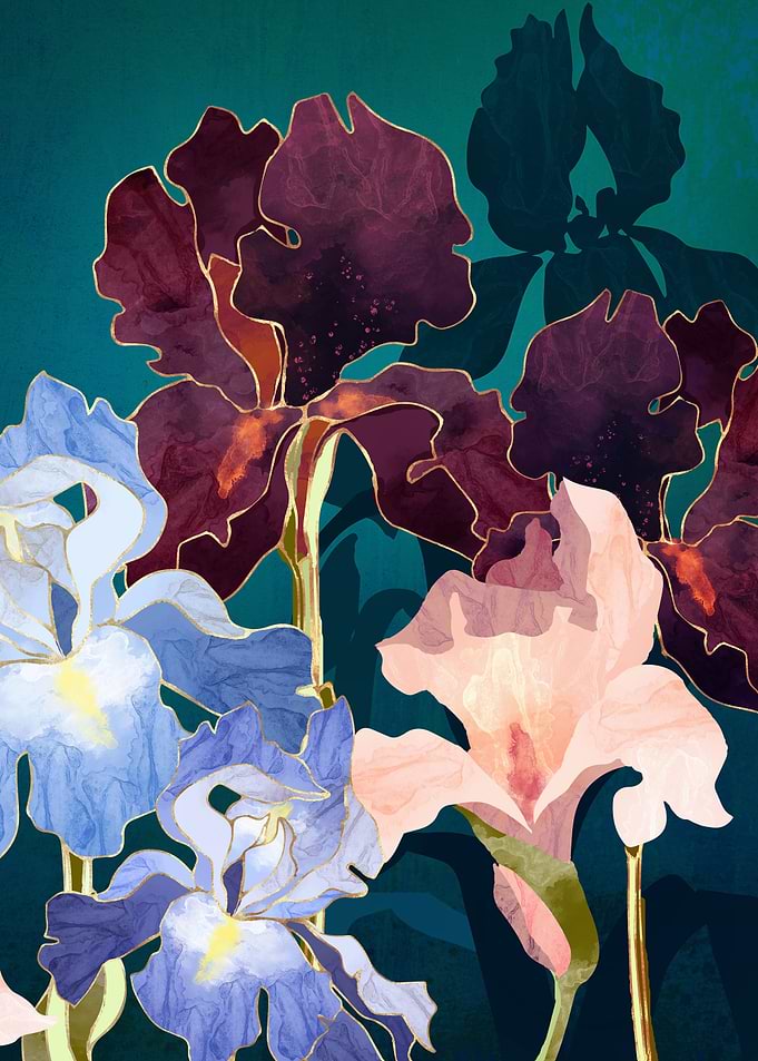 Iris Abstract
