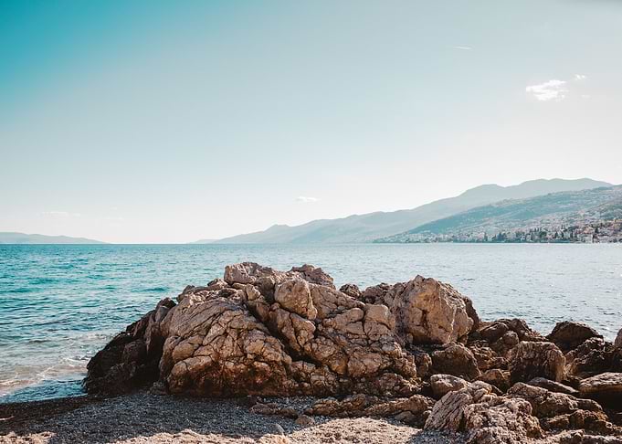By the sea