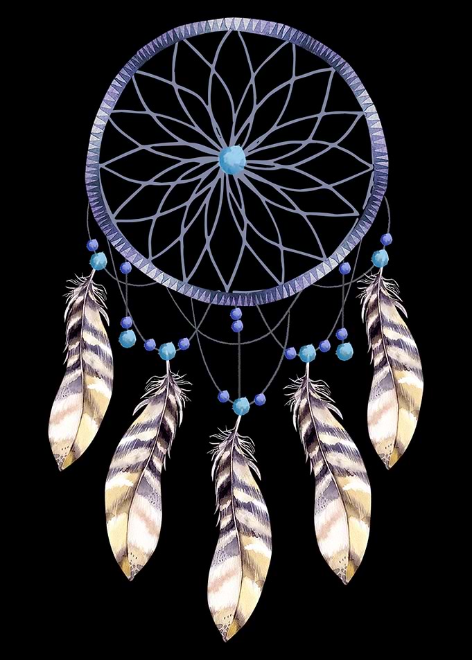 Dreamcatcher with Feathers
