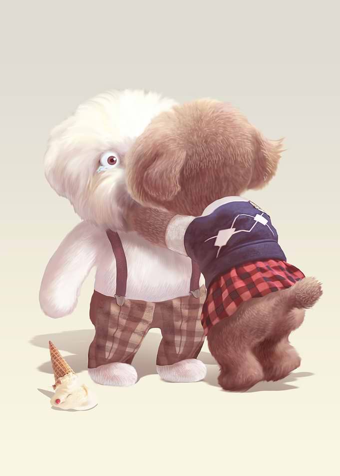 Poodle Kisses