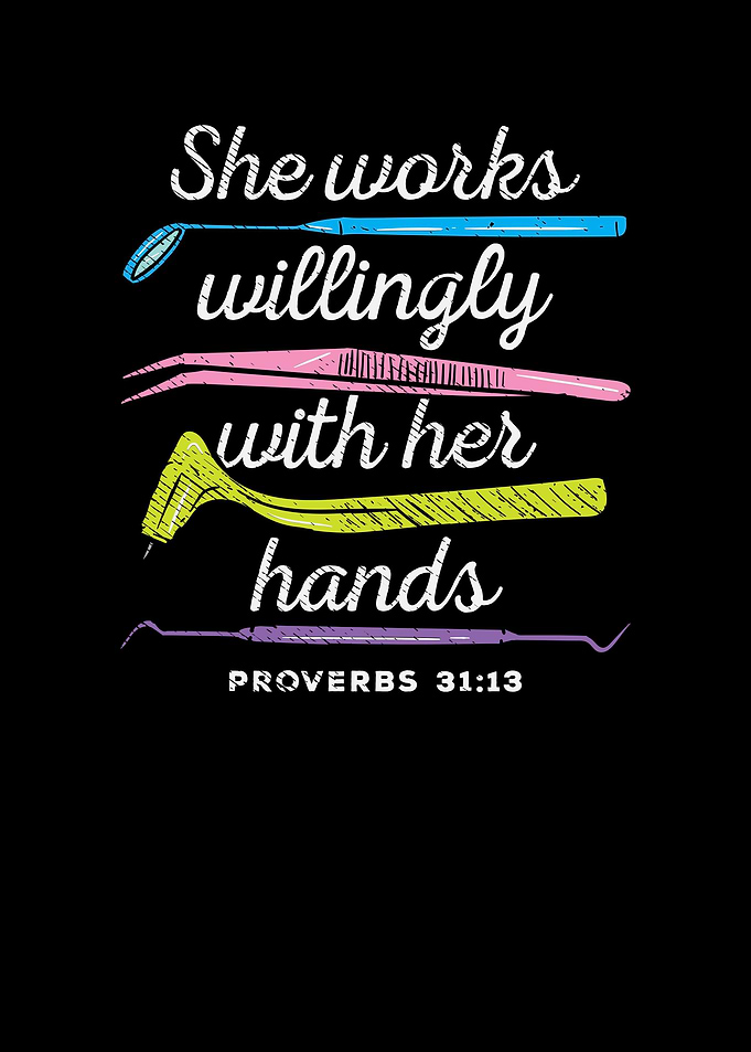 She Works Willingly With