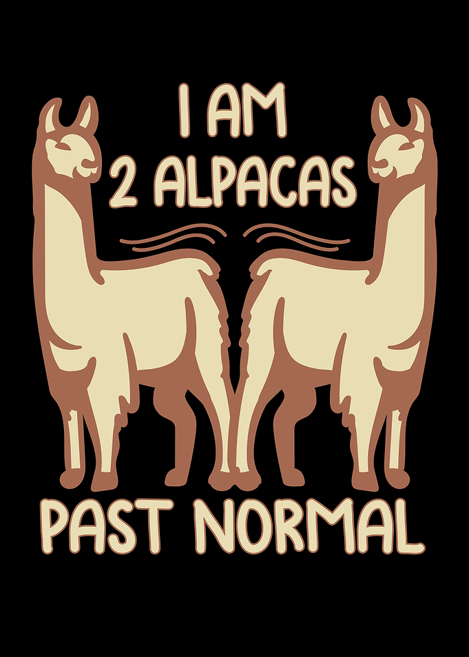 2 Alpacas past normal