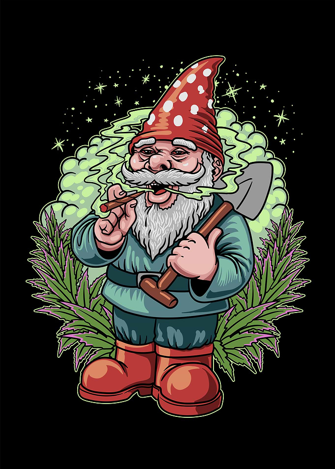 Smoking Gnome