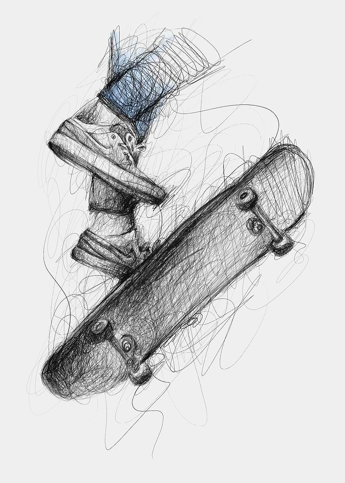 Skateboarding