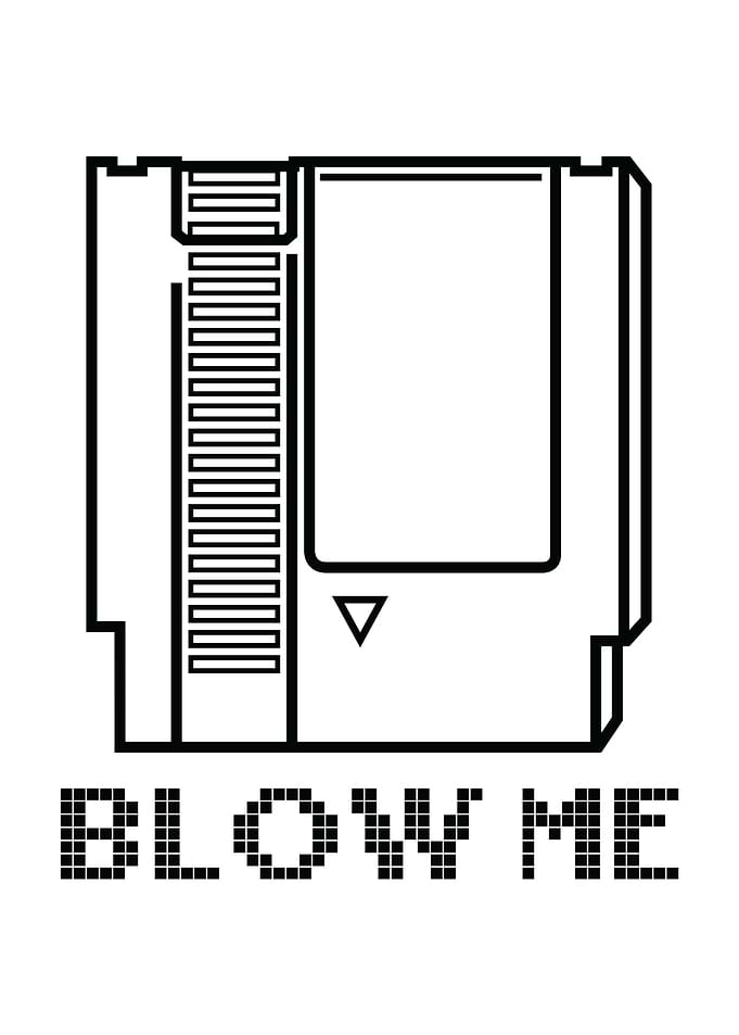 Blow Me Gaming Cartridge