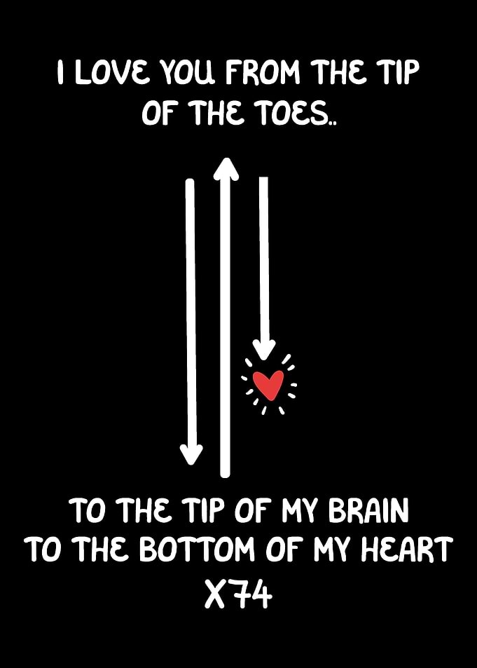 Love Brain Toes Loving Par
