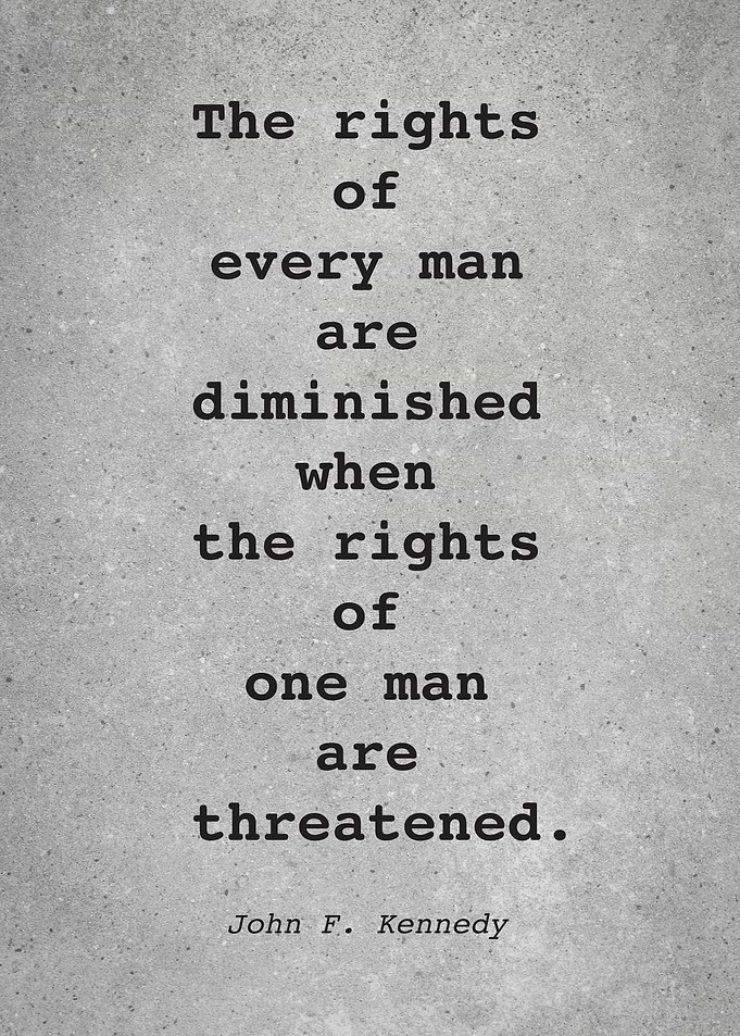 John F Kennedy Quote L012