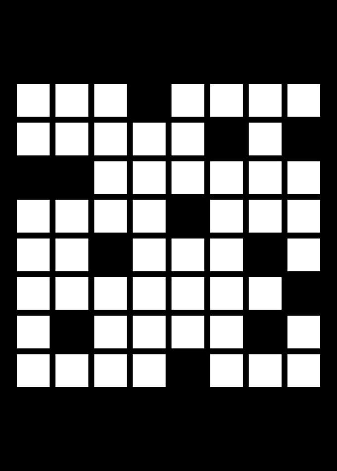 Crossword puzzle