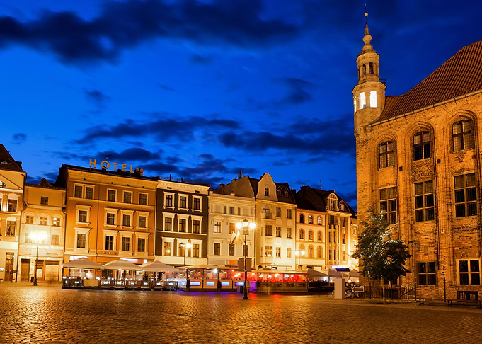 City Of Torun By Night